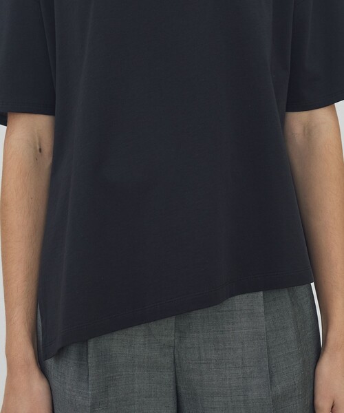 DES PRES(デ・プレ)の「ソフトプレーンジャージー ハーフスリーブプルオーバー(Tシャツ/カットソー・レディース・ホワイト/ライトピンク/ライトグリーン/ブラック・FREE)」の11枚目の写真