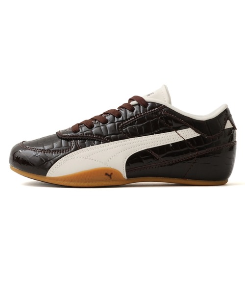PUMA（プーマ）の「PUMA BELLA MINA CROC WMNS / プーマ ベラミナ CROC ウィメンズ（スニーカー・レディース・ブラウン・23.0cm/22.5cm/25.0cm/24.5cm/24.0cm/23.5cm）」の3枚目の写真