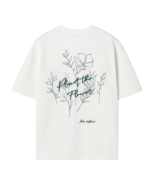 ADHOC(アドホック)の「男性マルチアートワークベーシック半袖Tシャツ (3 COLOR) (HC4STA1)(Tシャツ/カットソー・メンズ・ベージュ/ホワイト/ダークグレー・100/105)」の7枚目の写真