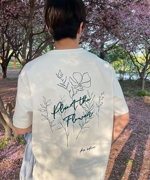 ADHOC(アドホック)の「男性マルチアートワークベーシック半袖Tシャツ (3 COLOR) (HC4STA1)(Tシャツ/カットソー・メンズ・ベージュ/ホワイト/ダークグレー・100/105)」の10枚目の写真