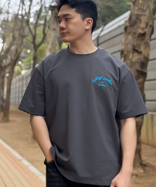 ADHOC(アドホック)の「男性マルチアートワークベーシック半袖Tシャツ (3 COLOR) (HC4STA1)(Tシャツ/カットソー・メンズ・ベージュ/ホワイト/ダークグレー・100/105)」の13枚目の写真
