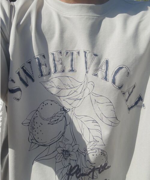 ADHOC(アドホック)の「男性マルチアートワークベーシック半袖Tシャツ (3 COLOR) (HC4STA1)(Tシャツ/カットソー・メンズ・ベージュ/ホワイト/ダークグレー・100/105)」の19枚目の写真