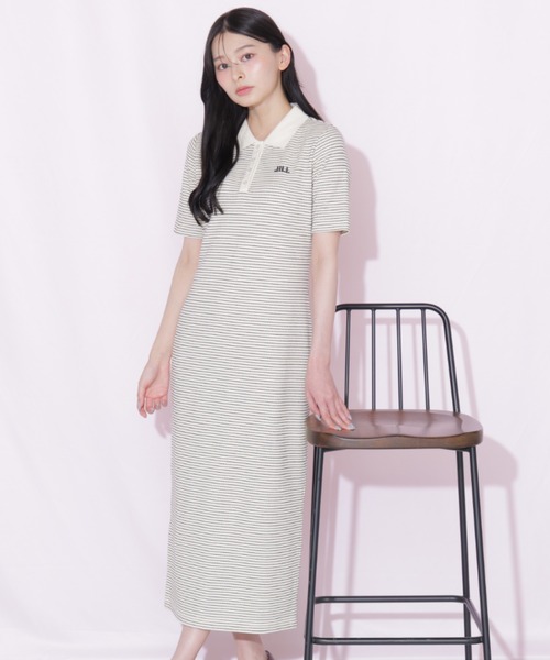 JILL by JILL STUART(ジルバイジルスチュアート)の「ワッフルポロワンピース(ワンピース・レディース・ホワイト系その他/ブラウン系その他/ブラック系その他・FREE)」の16枚目の写真