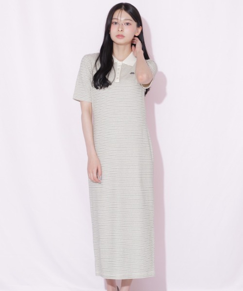 JILL by JILL STUART(ジルバイジルスチュアート)の「ワッフルポロワンピース(ワンピース・レディース・ホワイト系その他/ブラウン系その他/ブラック系その他・FREE)」の20枚目の写真