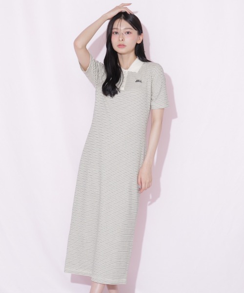JILL by JILL STUART(ジルバイジルスチュアート)の「ワッフルポロワンピース(ワンピース・レディース・ホワイト系その他/ブラウン系その他/ブラック系その他・FREE)」の22枚目の写真
