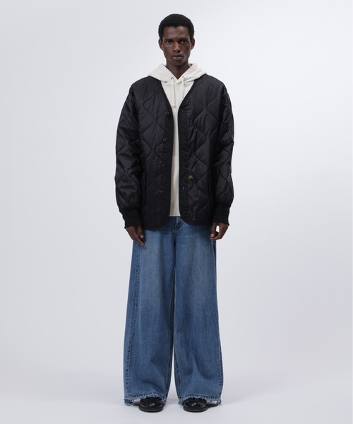 Alpha Industries(アルファインダストリーズ)の「Alpha Industries/アルファインダストリーズ/ ALS/92 HERITAGE FIT LINER/ALS/92 ヘリテージフィットライナー(ミリタリージャケット・メンズ・ブラック/オリーブ・S/M/L/XL/XS)」の3枚目の写真