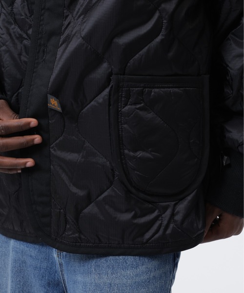 Alpha Industries(アルファインダストリーズ)の「Alpha Industries/アルファインダストリーズ/ ALS/92 HERITAGE FIT LINER/ALS/92 ヘリテージフィットライナー(ミリタリージャケット・メンズ・ブラック/オリーブ・S/M/L/XL/XS)」の6枚目の写真
