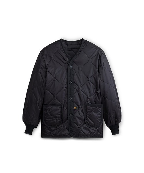Alpha Industries(アルファインダストリーズ)の「Alpha Industries/アルファインダストリーズ/ ALS/92 HERITAGE FIT LINER/ALS/92 ヘリテージフィットライナー(ミリタリージャケット・メンズ・ブラック/オリーブ・S/M/L/XL/XS)」の7枚目の写真