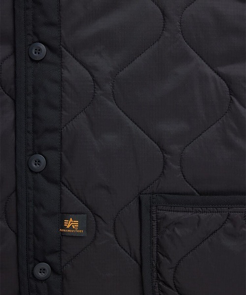 Alpha Industries(アルファインダストリーズ)の「Alpha Industries/アルファインダストリーズ/ ALS/92 HERITAGE FIT LINER/ALS/92 ヘリテージフィットライナー(ミリタリージャケット・メンズ・ブラック/オリーブ・S/M/L/XL/XS)」の9枚目の写真