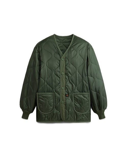 Alpha Industries(アルファインダストリーズ)の「Alpha Industries/アルファインダストリーズ/ ALS/92 HERITAGE FIT LINER/ALS/92 ヘリテージフィットライナー(ミリタリージャケット・メンズ・ブラック/オリーブ・S/M/L/XL/XS)」の14枚目の写真