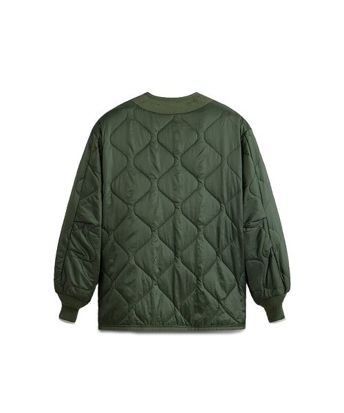 Alpha Industries(アルファインダストリーズ)の「Alpha Industries/アルファインダストリーズ/ ALS/92 HERITAGE FIT LINER/ALS/92 ヘリテージフィットライナー(ミリタリージャケット・メンズ・ブラック/オリーブ・S/M/L/XL/XS)」の15枚目の写真