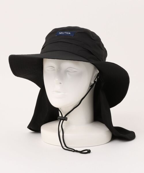 NAUTICA(ノーティカ)の「【NAUTICA】SUNSHADE HAT サンシェードハット NT093 CBS(ハット・メンズ・ブラック・FREE)」の1枚目の写真