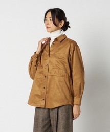 SYNTHETIC SUEDE SHIRT / シンセティック スエード シャツ