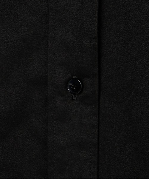 HELIOPOLE(エリオポール)の「SYNTHETIC SUEDE SHIRT / シンセティック スエード シャツ(シャツ/ブラウス・レディース・ブラック/キャメル・38)」の7枚目の写真