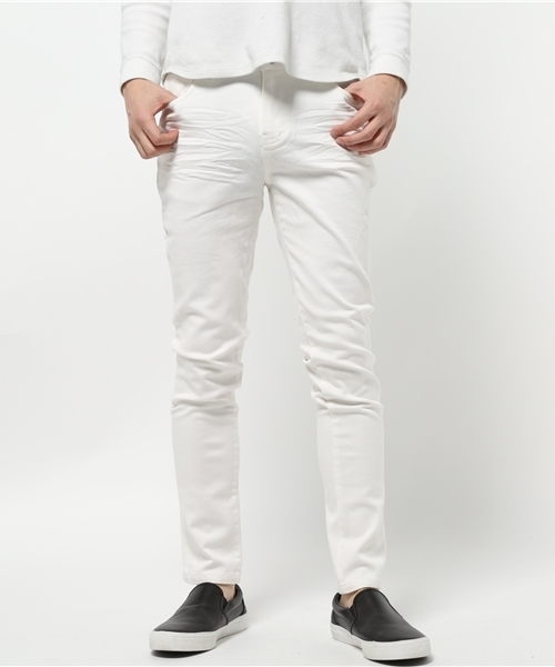 VENCEEXCHANGE（ヴァンスエクスチェンジ）の「ストレッチツイルパンツ （その他パンツ・メンズ・オフホワイト/ブラック・LARGE/MEDIUM/SMALL）」の2枚目の写真