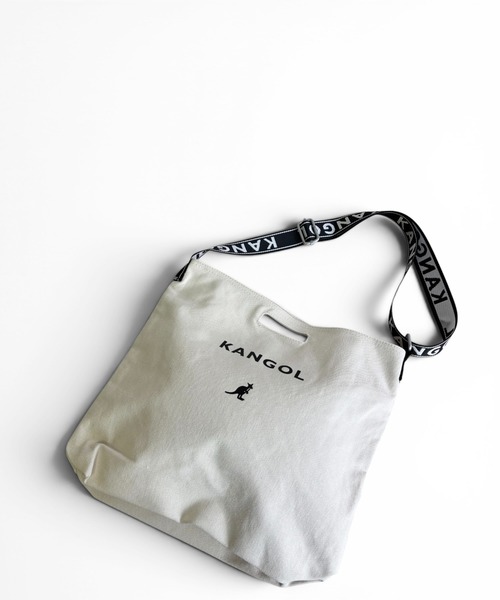 CHELSEA New York(チェルシーニューヨーク)の「KANGOL Jacquard LOGO SHOULDER(ショルダーバッグ・レディース・ブラウン/オフホワイト/ブラック・FREE)」の2枚目の写真