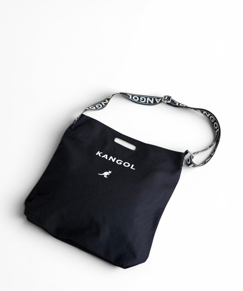CHELSEA New York(チェルシーニューヨーク)の「KANGOL Jacquard LOGO SHOULDER(ショルダーバッグ・レディース・ブラウン/オフホワイト/ブラック・FREE)」の1枚目の写真