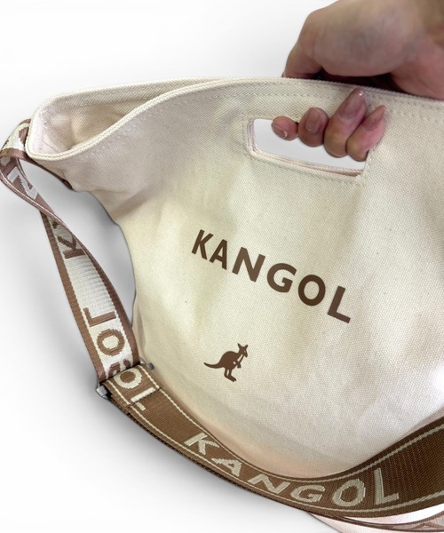 CHELSEA New York(チェルシーニューヨーク)の「KANGOL Jacquard LOGO SHOULDER(ショルダーバッグ・レディース・ブラウン/オフホワイト/ブラック・FREE)」の13枚目の写真