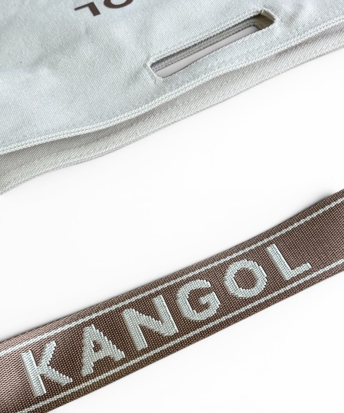 CHELSEA New York(チェルシーニューヨーク)の「KANGOL Jacquard LOGO SHOULDER(ショルダーバッグ・レディース・ブラウン/オフホワイト/ブラック・FREE)」の12枚目の写真