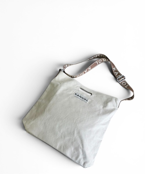 CHELSEA New York(チェルシーニューヨーク)の「KANGOL Jacquard LOGO SHOULDER(ショルダーバッグ・レディース・ブラウン/オフホワイト/ブラック・FREE)」の10枚目の写真