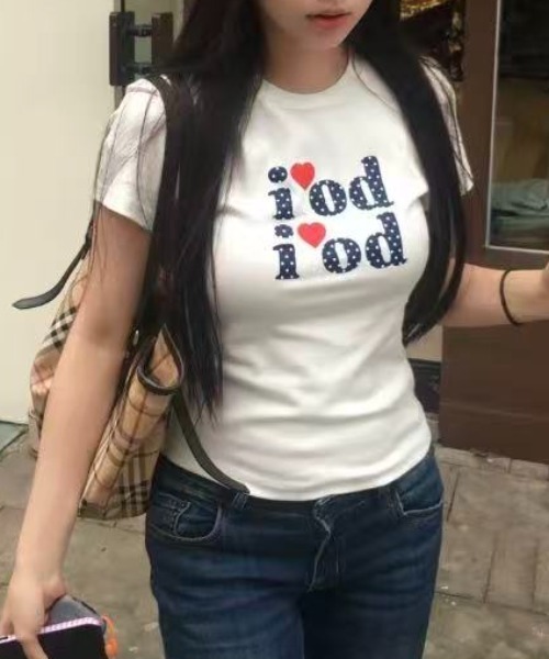 Achic(アシック)の「ドット柄ロゴプリントTシャツ(Tシャツ/カットソー・レディース・ホワイト/ホワイト系その他・M)」の16枚目の写真