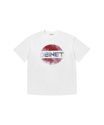 VINTAGE GRAPHIC OVERFIT T-SHIRTS IN WHITE