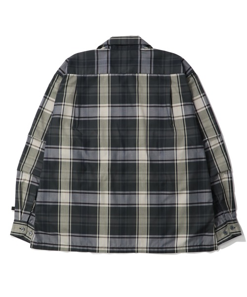 DAIWA PIER39（ダイワピア39）の「DAIWA PIER39  TECH SPORTS OPEN COLLAR SHIRT L/S BIG TARTAN　ダイワ ピア39  シャツ（シャツ/ブラウス・メンズ・ブラック/ネイビー・M/S/L）」の13枚目の写真