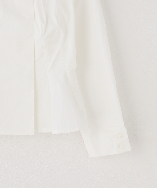 peachy den(ピーチーデン)の「peachy den / ピーチーデン MISSY LONG SLEEVE BLOUSE(シャツ/ブラウス・レディース・ホワイト・SMALL)」の3枚目の写真