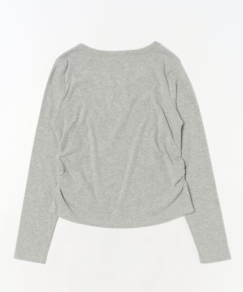 coca（coca）（コカ）の「ユース　レイヤードトップス（Tシャツ/カットソー・レディース・ブラック/グレー・S/L/M）」の14枚目の写真