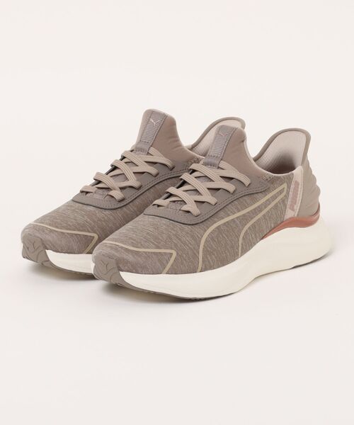PUMA（プーマ）の「《PUMA》SOFTRIDE ハーモニー LCH EASE IN（スニーカー・レディース・ブルー系その他/ブラック/グレー系その他・23.0cm/23.5cm/24.0cm/24.5cm/25.0cm）」の2枚目の写真