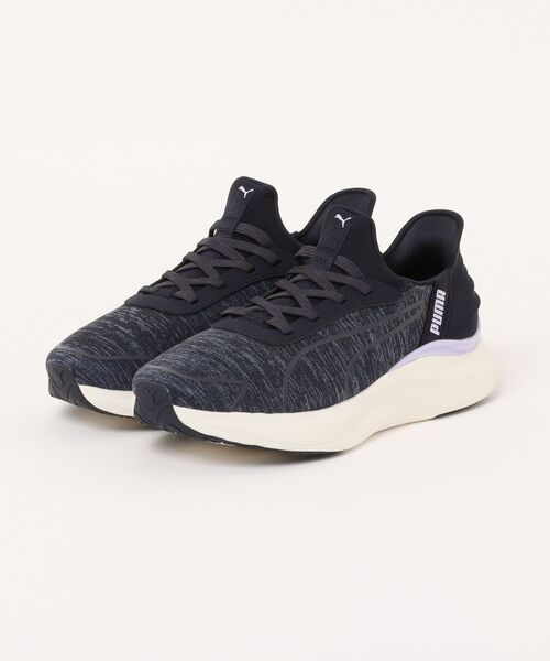 PUMA（プーマ）の「《PUMA》SOFTRIDE ハーモニー LCH EASE IN（スニーカー・レディース・ブルー系その他/ブラック/グレー系その他・23.0cm/23.5cm/24.0cm/24.5cm/25.0cm）」の3枚目の写真