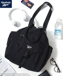 Reebok/リーボック ナイロン ロゴ ワンポイント刺繍 2Way ドローコード トートバッグ/ショルダーバッグ/レディース メンズ