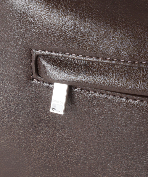 U by SPICK&SPAN（ユーバイスピックアンドスパン）の「STAND OIL/スタンドオイル Mushy Bag Mini（ハンドバッグ・レディース・ブラウン・FREE）」の12枚目の写真