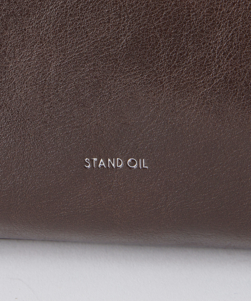 U by SPICK&SPAN（ユーバイスピックアンドスパン）の「STAND OIL/スタンドオイル Mushy Bag Mini（ハンドバッグ・レディース・ブラウン・FREE）」の15枚目の写真