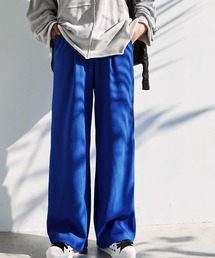 antiqua（アンティカ）の「シュッと美 ワイド ストレート パンツ（その他パンツ）」