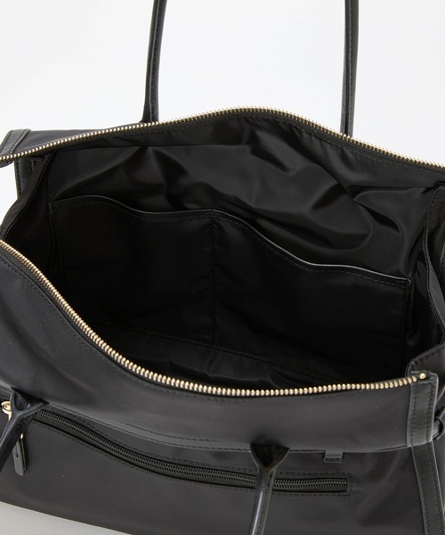 Breath TOPKAPI(ブレストプカピ)の「【Breath TOPKAPI】STRIA ストリア ナローベルト ナイロン トートバッグ L / 撥水 / A4(トートバッグ・レディース・ブラック/グレイッシュベージュ・FREE)」の19枚目の写真
