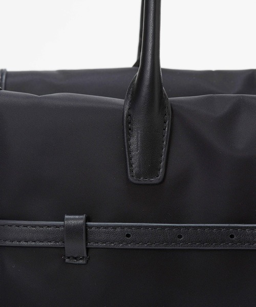 Breath TOPKAPI(ブレストプカピ)の「【Breath TOPKAPI】STRIA ストリア ナローベルト ナイロン トートバッグ L / 撥水 / A4(トートバッグ・レディース・ブラック/グレイッシュベージュ・FREE)」の22枚目の写真