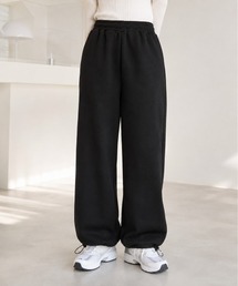 裾が絞れる2Wayスウェットパンツ