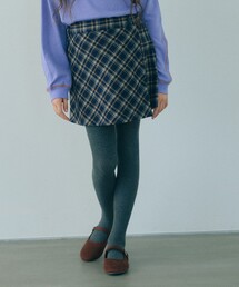 green label relaxing | キモウ チェック キュロット スカート / キッズ 100cm-160cm(スカート)
