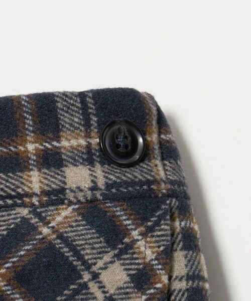 green label relaxing(グリーンレーベルリラクシング)の「キモウ チェック キュロット スカート / キッズ 100cm-160cm(スカート・キッズ・ネイビー・110cm/150cm/100cm/160cm/140cm/130cm/120cm)」の7枚目の写真