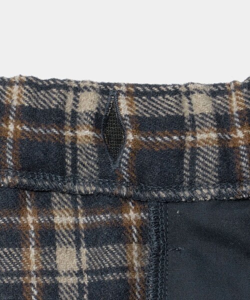green label relaxing(グリーンレーベルリラクシング)の「キモウ チェック キュロット スカート / キッズ 100cm-160cm(スカート・キッズ・ネイビー・110cm/150cm/100cm/160cm/140cm/130cm/120cm)」の12枚目の写真