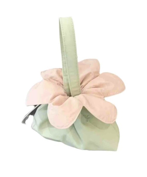 tone(トーン)の「【88eighty-eight】フラワーリボンCUTEカラフル巾着ハンドバッグ【import】(MA)(ハンドバッグ・レディース・レッド/グリーン・FREE)」の9枚目の写真