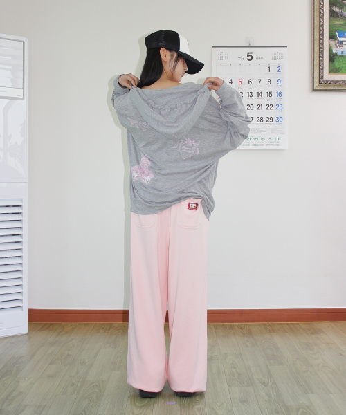 RONRON（ロンロン）の「BETTY BOOP LETTERING SWEAT JOGGER PANTS SOFT PINK（スウェットパンツ・レディース・その他・FREE）」の5枚目の写真