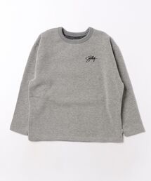 Smoothy（スムージー）の「Smoothy Fleece-lined Long sleeve Tee / スムージー 裏ボアロングスリーブTシャツ（Tシャツ/カットソー）」