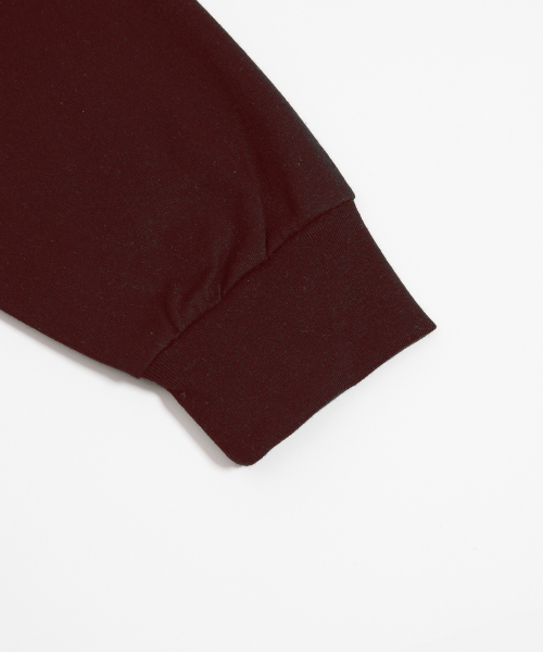 ROIDESROIS(ロワデロワ)の「ブラシハートロゴラグラン長袖Tシャツ(ワイン)(Tシャツ/カットソー・レディース・その他・1/2)」の4枚目の写真