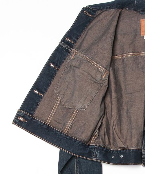 Levi's(リーバイス)の「LEVIS/LOOSE CROP TRUCKER(ブルゾン・レディース・ブルー/ネイビー・S)」の4枚目の写真