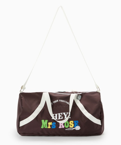 HEY!MrsROSE(ヘイミセスローズ)の「HEY! Mrs ROSE(ヘイ!ミセスローズ)Wappen Boston(ボストンバッグ・レディース・ブラック/ブラウン/レッド・FREE)」の9枚目の写真