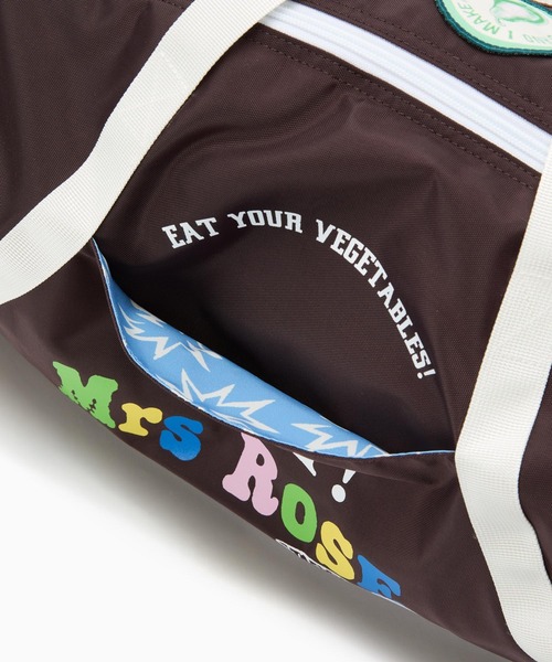 HEY!MrsROSE(ヘイミセスローズ)の「HEY! Mrs ROSE(ヘイ!ミセスローズ)Wappen Boston(ボストンバッグ・レディース・ブラック/ブラウン/レッド・FREE)」の10枚目の写真