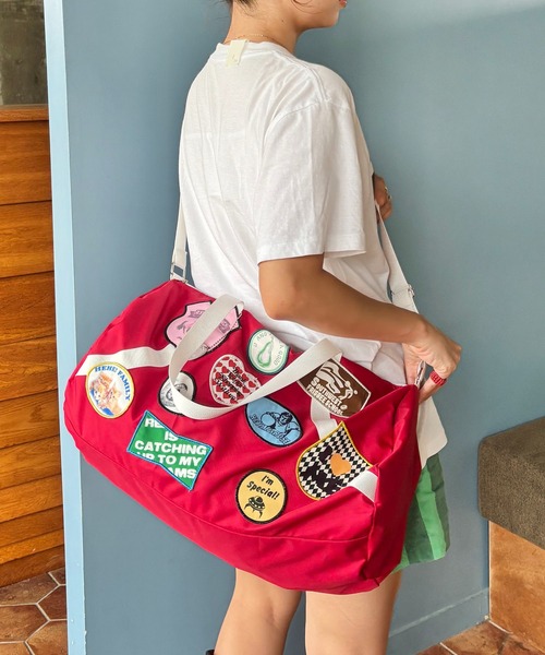 HEY!MrsROSE(ヘイミセスローズ)の「HEY! Mrs ROSE(ヘイ!ミセスローズ)Wappen Boston(ボストンバッグ・レディース・ブラック/ブラウン/レッド・FREE)」の20枚目の写真