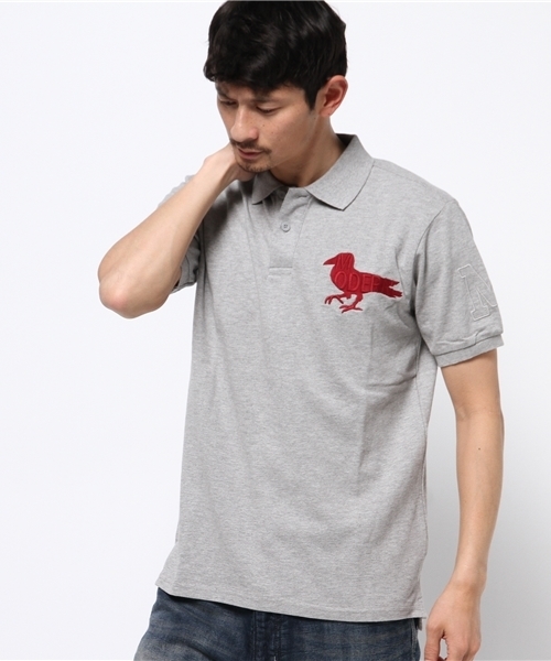 Modern Amusement モダンアミューズメント の Modern Amusement デカロゴポロシャツ ポロシャツ Wear